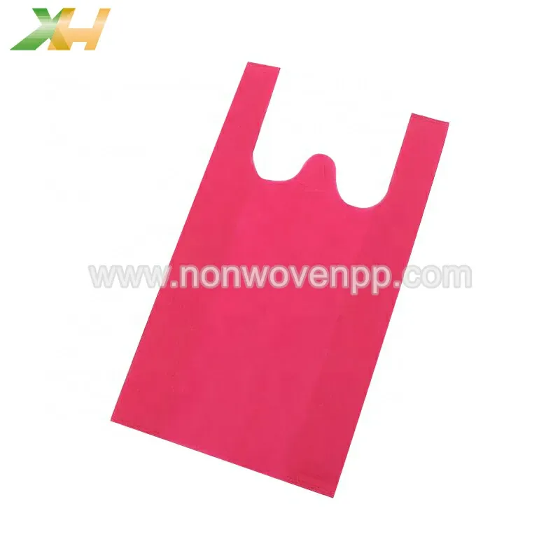 customized non woven vest bag